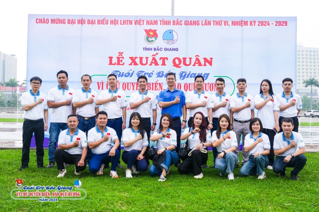 Hội Thầy thuốc trẻ tỉnh tham gia Hành trình “Tuổi trẻ Bắc Giang – Vì chủ quyền Biển, Đảo quê hương” năm 2024.