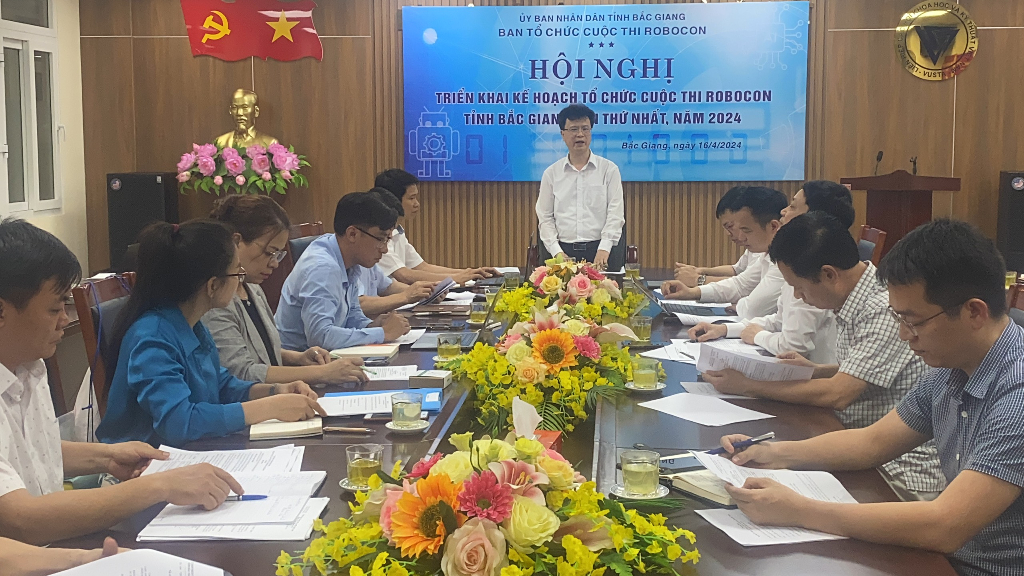 Bắc Giang triển khai Kế hoạch tổ chức Cuộc thi Robocon lần thứ nhất, năm 2024