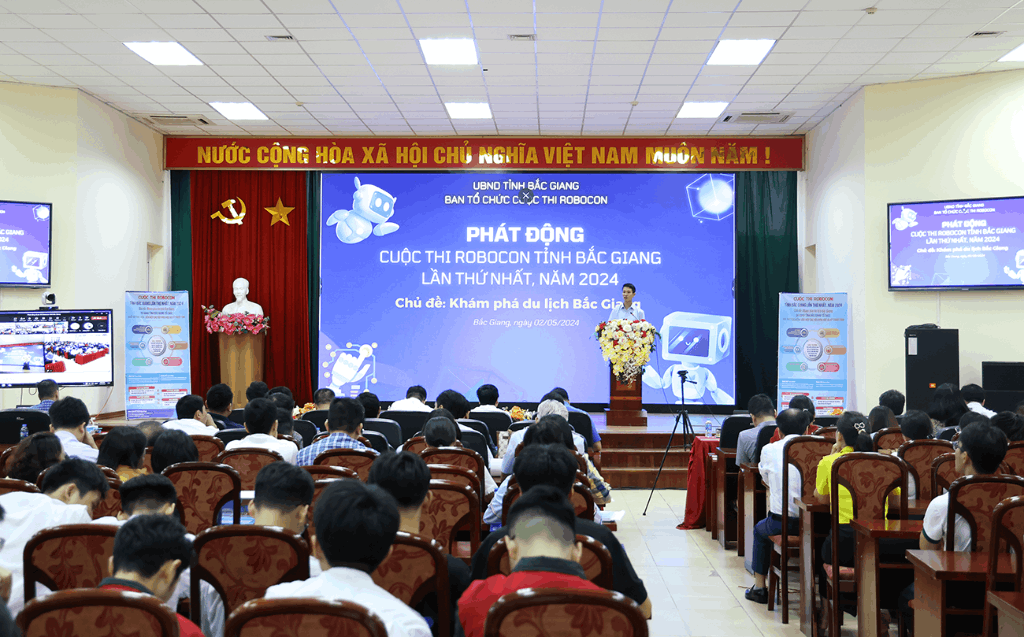 Phát động Cuộc thi Robocon tỉnh Bắc Giang lần thứ nhất, năm 2024