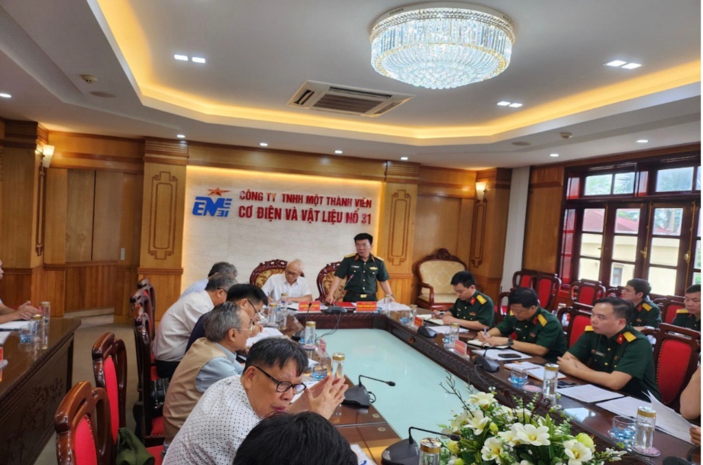 Hội các Doanh nghiệp cơ khí tỉnh Bắc Giang tham gia Hội nghị sinh hoạt Ban Công nghiệp Quốc Phòng năm 2024
